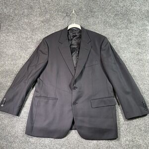 Brooks Brothers Saxxon 1818 Madison Blazer Jacket Men's 42S Navy Wool USA Made